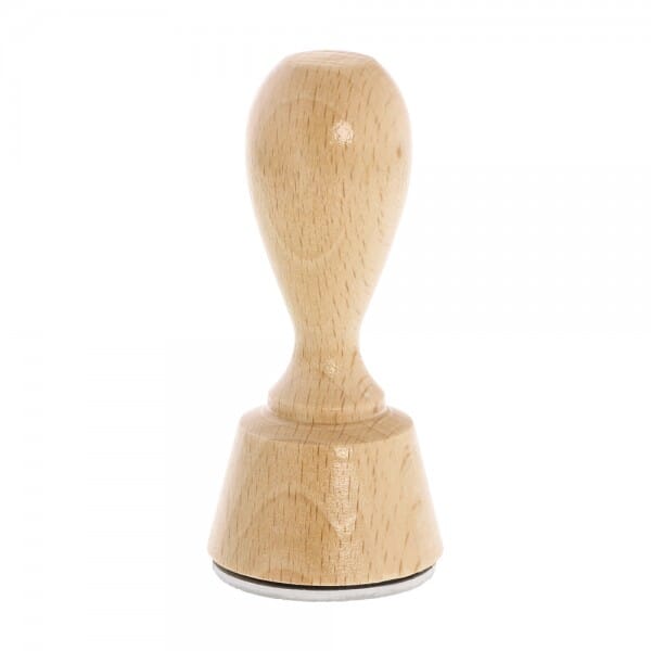 Cachet en bois rond 40 — vue 3