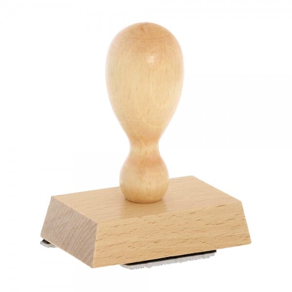 Cachet en bois 4 × 6 — vue 1